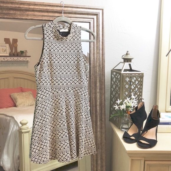 Lush Dresses & Skirts - Lush ||  Black & White Pattern Sleeveless Dress